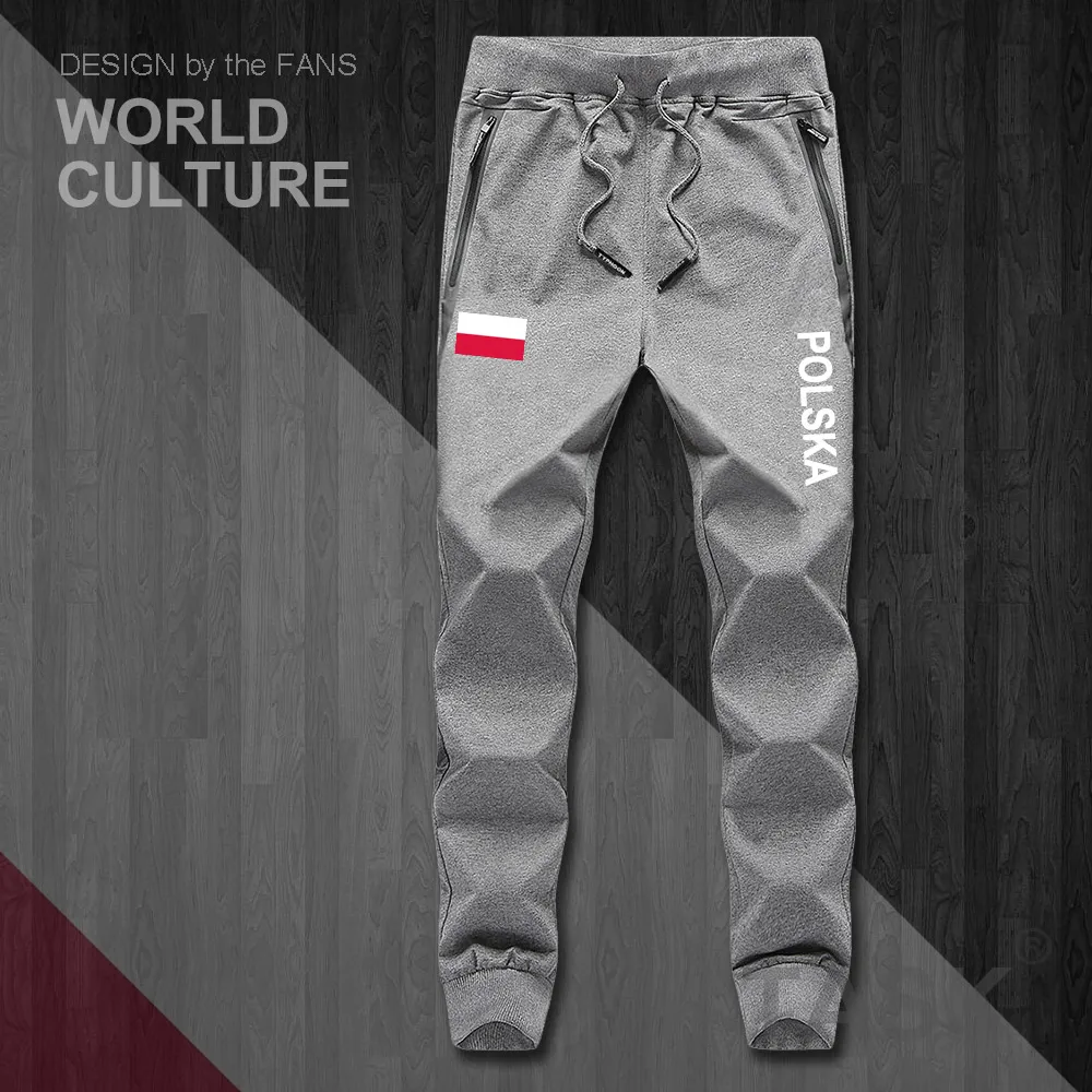 

Poland Polish Pole POLSK POL mens pants joggers jumpsuit sweatpants track sweat fitness fleece tactical casual POLAKA nation NEW