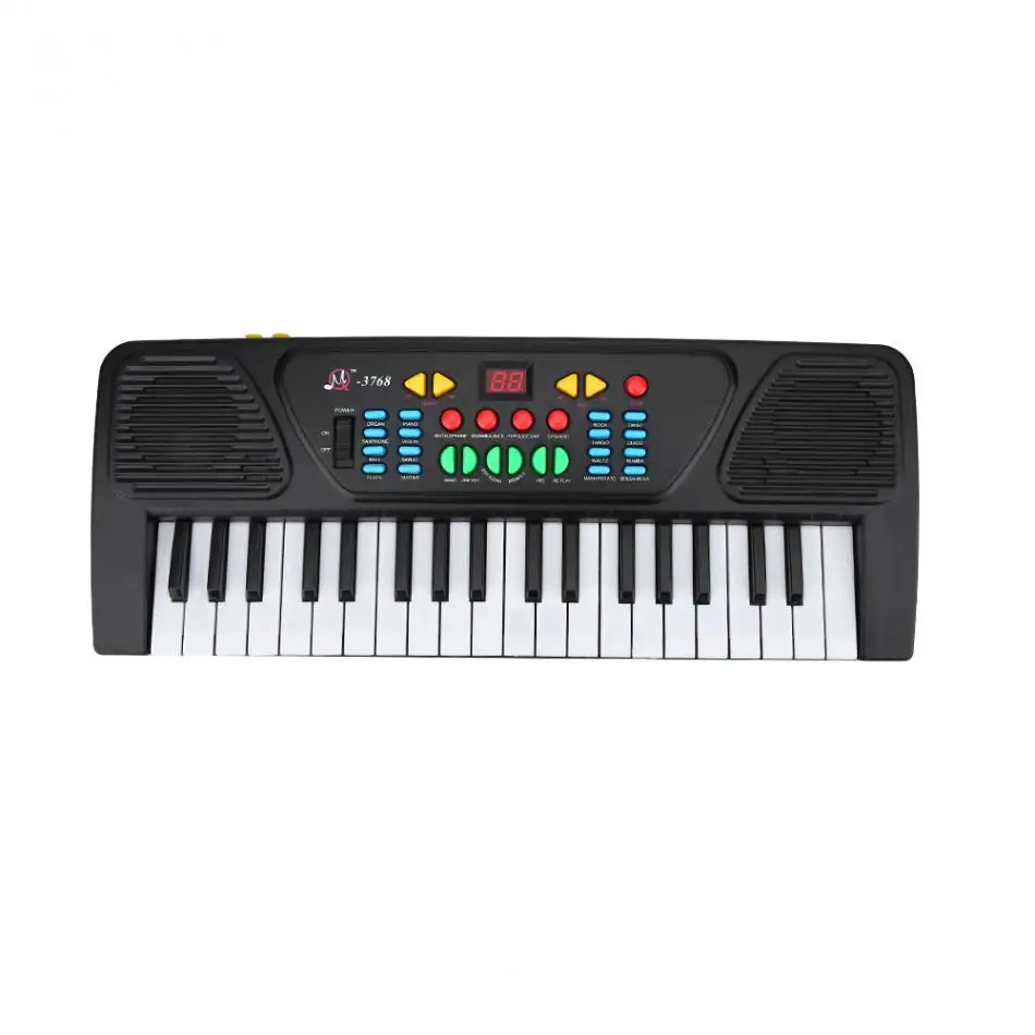 37 Ключи электронная клавиатура Многофункциональный Электронный Клавиатура музыкальное образование игрушка для детей начинающих
