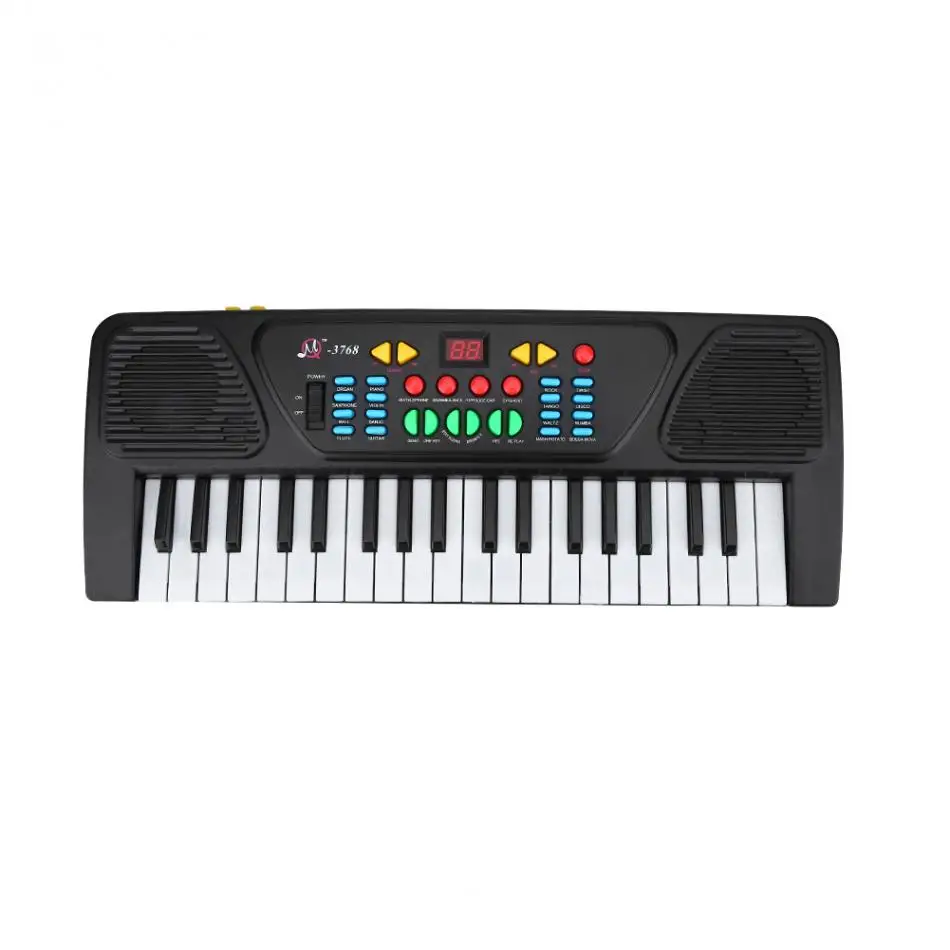 

37 Keys Electronic Keyboard Multi-functional Electronic Keyboard Musical Education Toy for Children Beginners