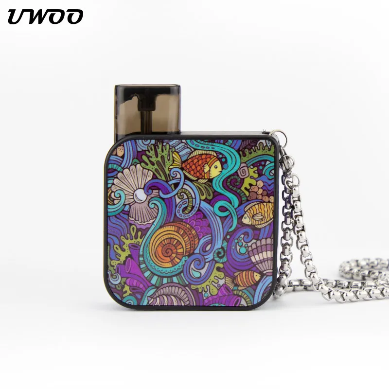 Предпродажа UWOO X2 1000mAh Pod System Kit многоразовый 2 мл емкость с Creamic 1.1ohm катушка VS Lost Vape