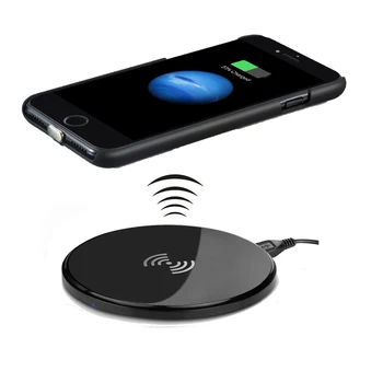 

Qi Wireless Charging Charger for iPhone 7/7 Plus,Including Qi Charger Receiver Cover+Qi Wireless Charger Pad