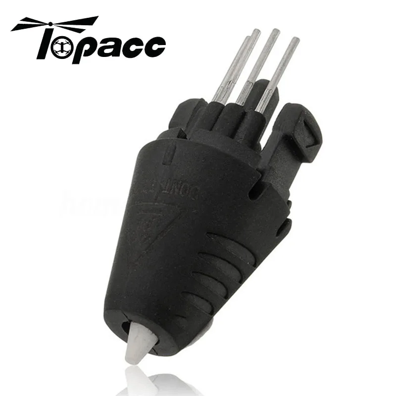 

Replacement Nozzle Print Head For 3D Printing Pen First/Second Generation Pen Accessories Nozzle Parts Black Color Plastic