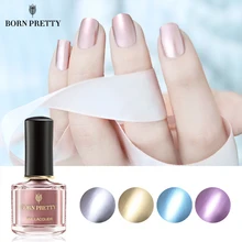 Лак для ногтей BORN PRETTY с металлическим блеском 6 мл Лак для ногтей с зеркальным эффектом цвета розового золота