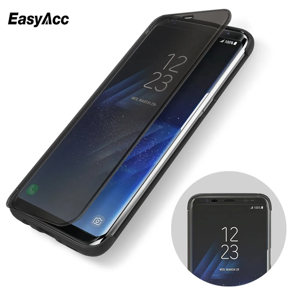 Full Screen Window DR.V series Protection Case Cover for Galaxy S8 Plus