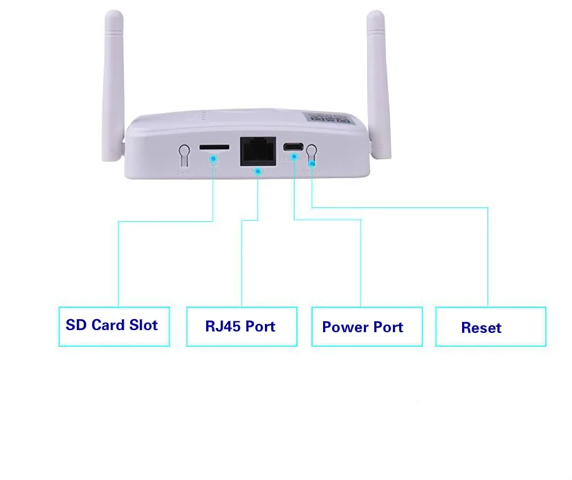 2MP 2ch мини NVR kit 1080P PIR термальная индукция Wi Fi IP камеры автоматическая связь