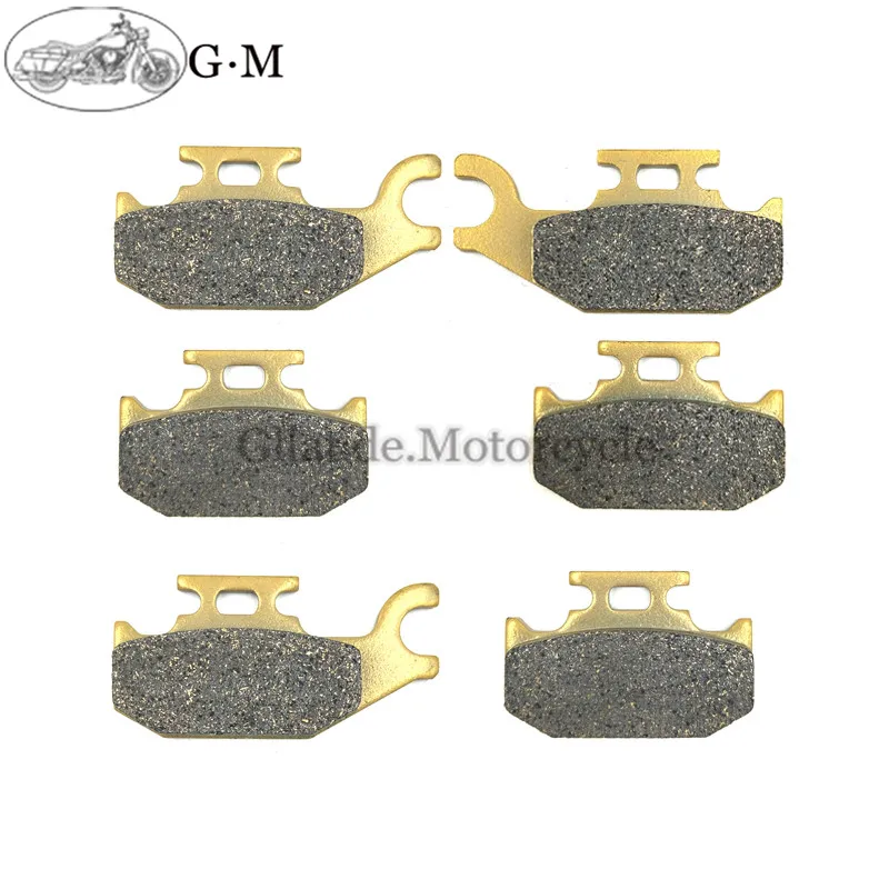 Front & Rear Brake Pad Set For Can-Am DS650 X (07-11), Renegade, Outlander 400, 500, 650, 800 ATVs