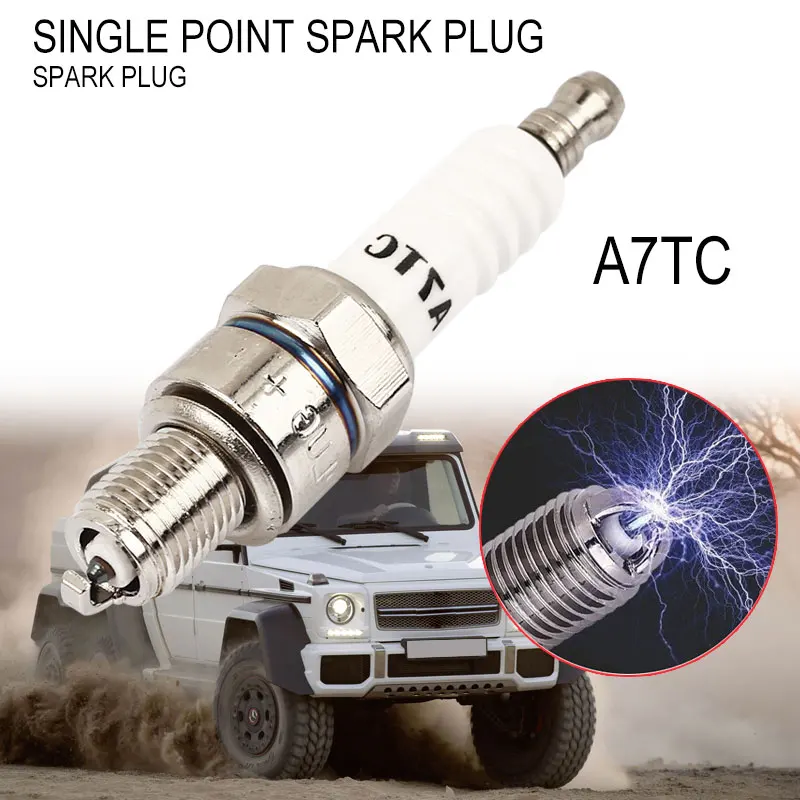 

50cc - 150cc A7TC Dirt Bike Spark Plug Alloy GY6 Motorcycle Spark Plug Autobike Scooter Spark Plug Kart