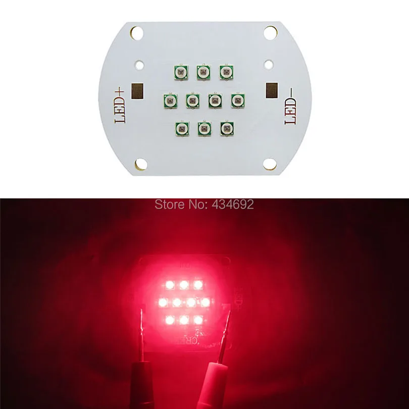 Розничная 1 ШТ. 30 Вт Epileds Свет Deep Red 660nm 22 25 В 350 700mA СВЕТОДИОДНЫЙ Излучатель Света Для