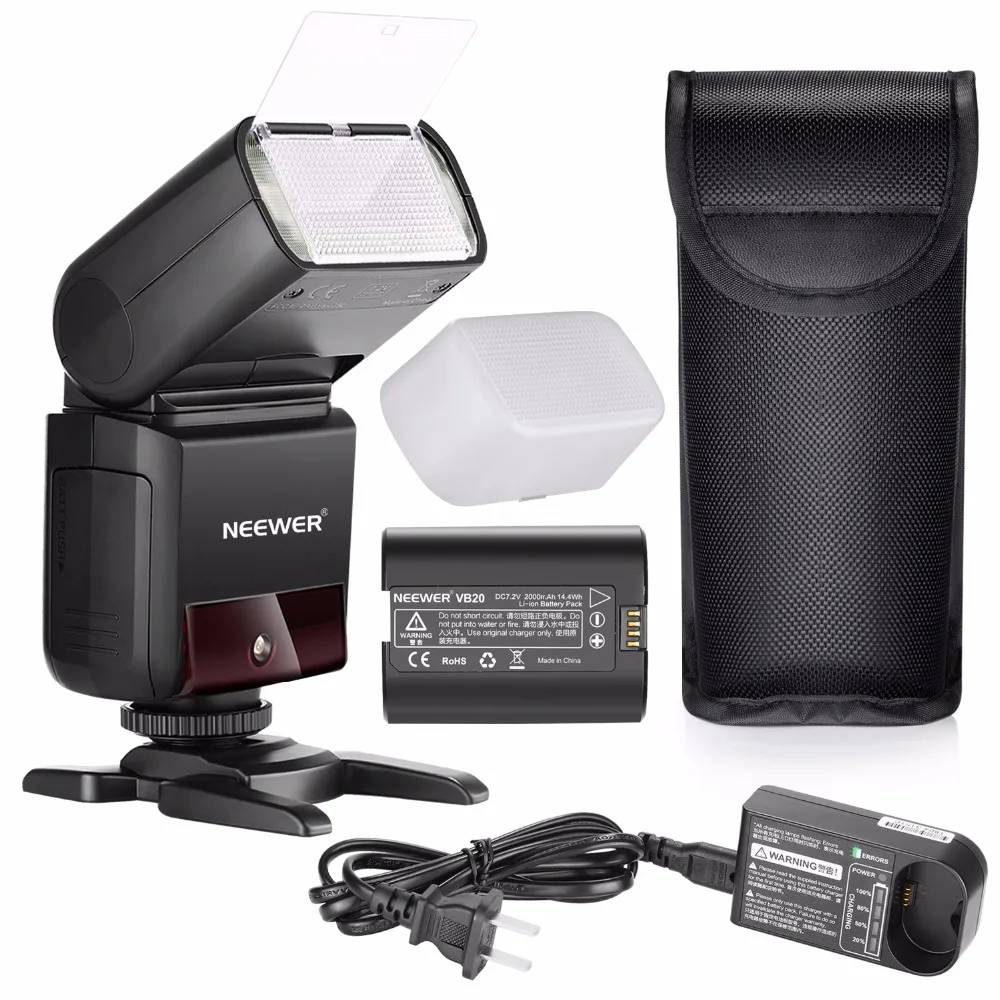 Neewer 2 4G HSS 1/8000 s ttl Беспроводная вспышка Speedlite с батареей для sony|Фотовспышки| |
