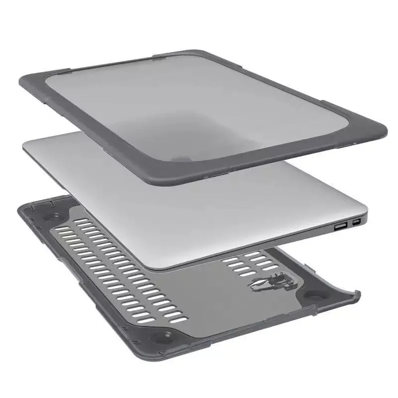 Solid Hard PVC Coque for MacBook Air 11 Laptop Case Holder Shockproof Protective Funda For Macbook Air 11 A1465 A1370 Flip Case  (4)