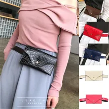 Новая мода Великобритании женские из искусственной кожи для девочек мини Пояс сумка талии поясная сумка ключ телефон кошелек