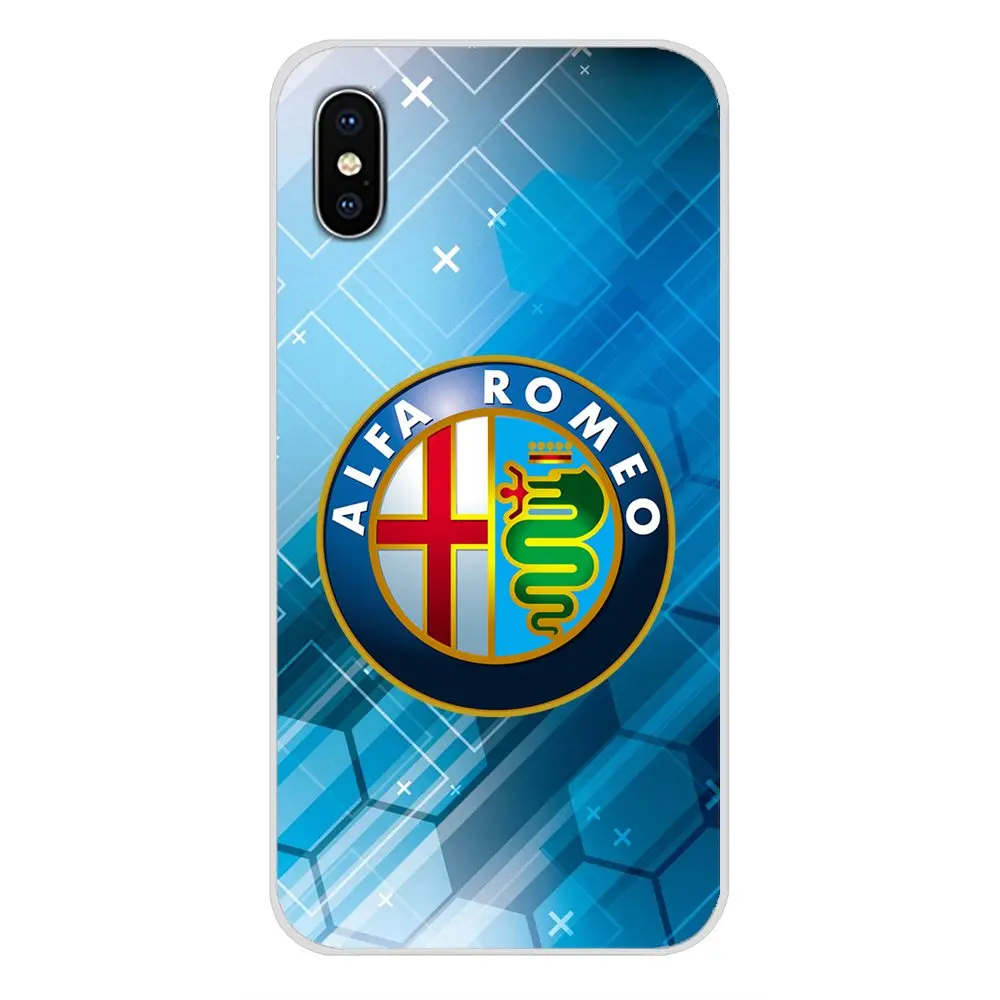 Для Samsung Galaxy A3 A5 A7 J1 J2 J3 J5 J7 2015 2016 2017 аксессуары с логотипом Alfa Romeo чехлы для