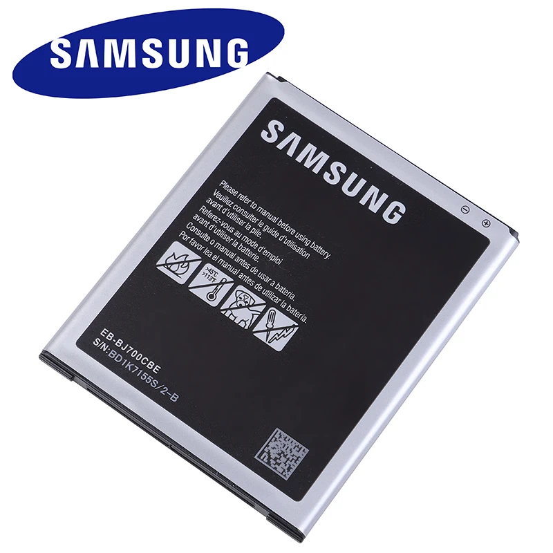

EB-BJ700BBC EB-BJ700CBE 3000mAh Battery For Samsung GALAXY J7 J7008 J700F J7009 J7000 NFC 2015 Replacement Phone Battery