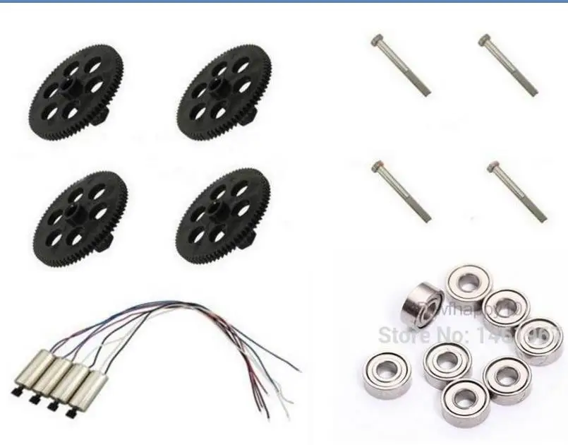 Upgrade Bearing engines motor Aluminum Shaft gear for Visuo XS809 XS809HW XS809W Foldable RC Quadcopter Drone spare parts | Игрушки и