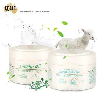 

Australia GM Skincare Seat Lemon Tea Tree Oil Cream+Lanolin Day Cream for acne, abscess, sun burns, athlete's foot, insect bites