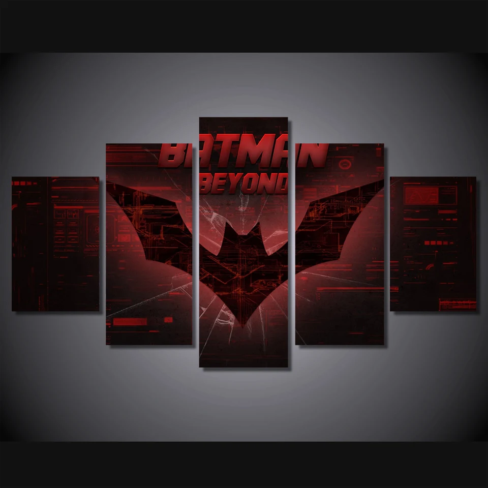 HD Printed batman beyond logo Painting on canvas room decoration print poster picture canvas no