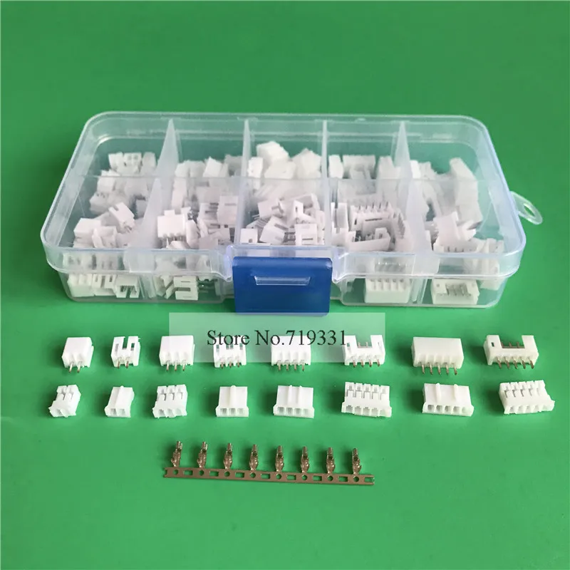 

80 sets 2.0mm 2p 3p 4 pin 5p 2.0mm Pitch Terminal+ Housing+ Pin Header Connector Wire Connectors Adaptor PH 2P Kits