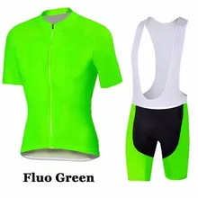 Флуоресцентный зеленый Велоспорт Джерси наборы с коротким рукавом для лета дышащая велосипедная одежда спортивная одежда для велосипеда/Ropa Ciclismo