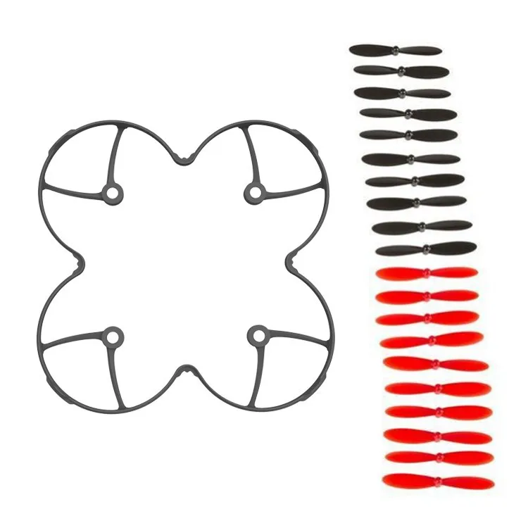 

20pcs Hubsan X4 H107L H107C H107D Propellers Quadcopter Spare Blades+Hubsan Protectiong guard