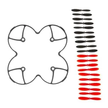 20pcs Hubsan X4 H107L H107C H107D Propellers Quadcopter Spare Blades Hubsan Protectiong guard