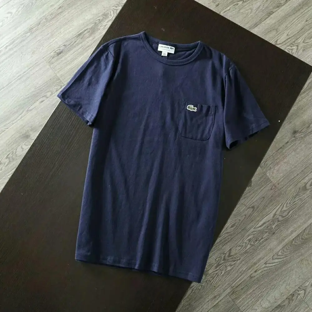 Lacostelegend mens T Shirt summer Soft cotton Classical Style fitness Short Sleeve Tees Casual lacostw ropa deportiva hombre