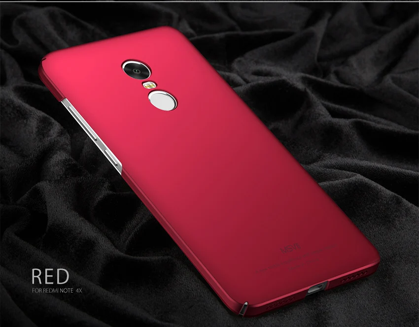 Xiomi Redmi Note 4X чехол MSVII полная защита ПК Жесткий Чехол для телефона coque для Xiaomi Redmi Note 4 pro Чехол для глобальной версии note4 X