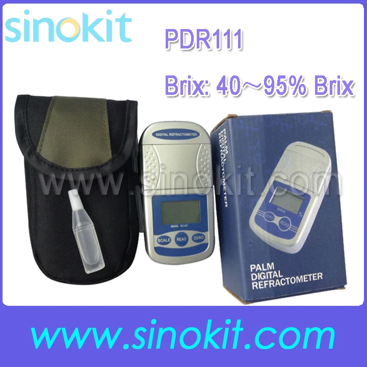 Brix 40-95% Карманный Цифровой рефрактометр-PDR111