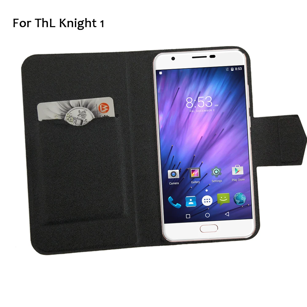 

5 Colors Hot! ThL Knight 1 Phone Case Leather Cover,Factory Direct Fashion Luxury Full Flip Stand Leather Phone Cases