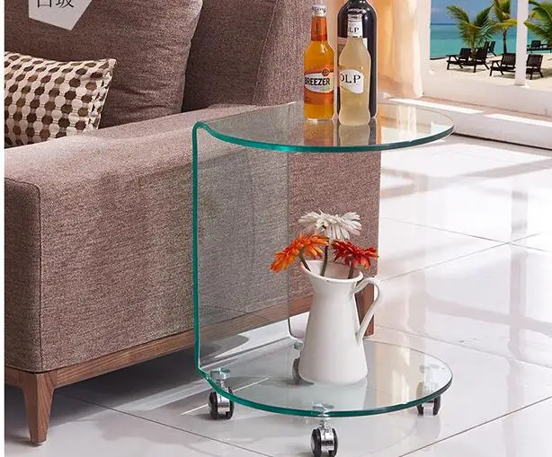 Sale Small tea table . bending glass table 2