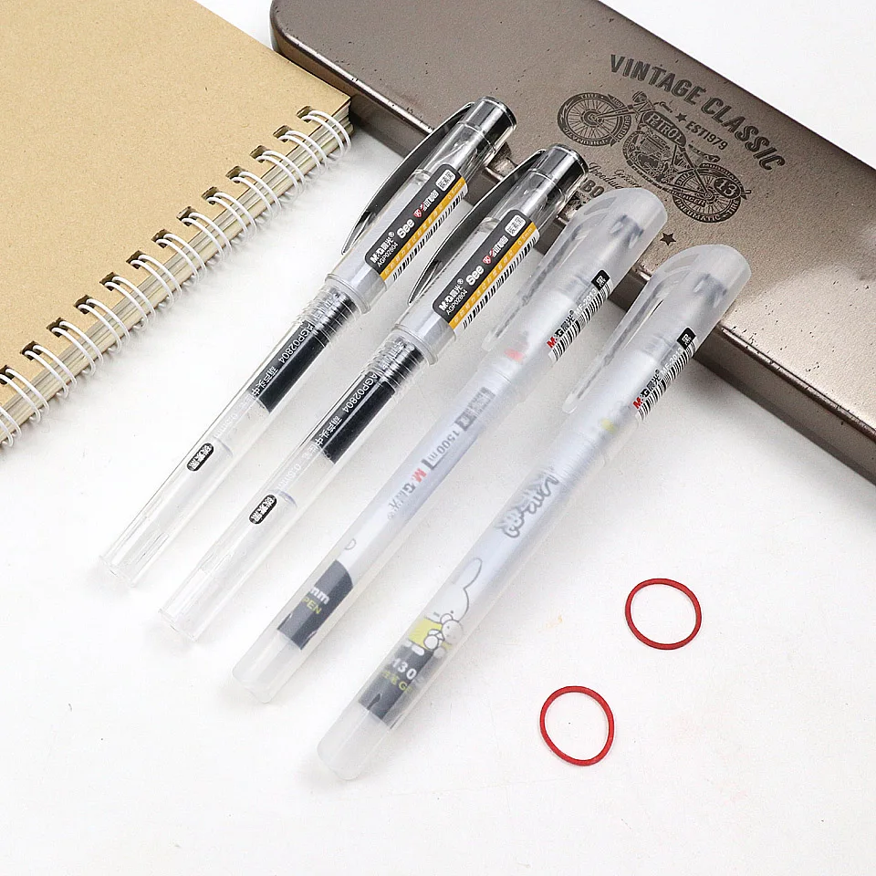 New M&G High Quality Gel Pen 0.5 mm Black ink Large Capacity Refill