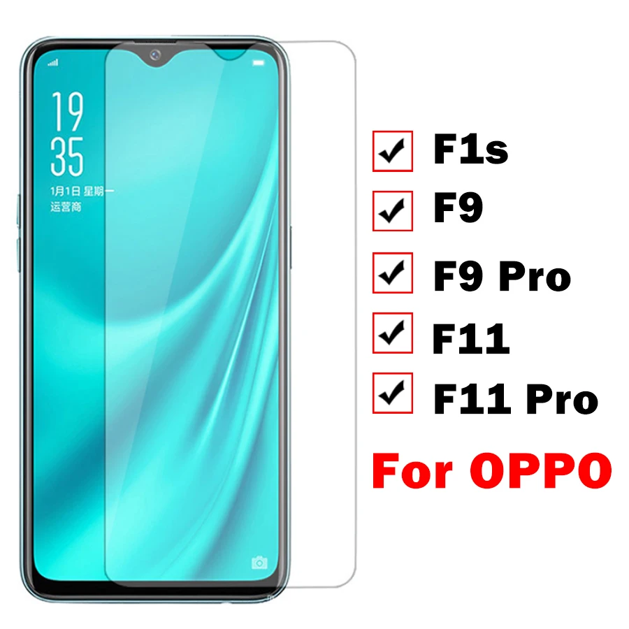 Защитное стекло для oppo f9 pro f11 f1s a59 a9 закаленное oppoa9 9f 9a 11f f11pro f9pro пленка opo|Защитные
