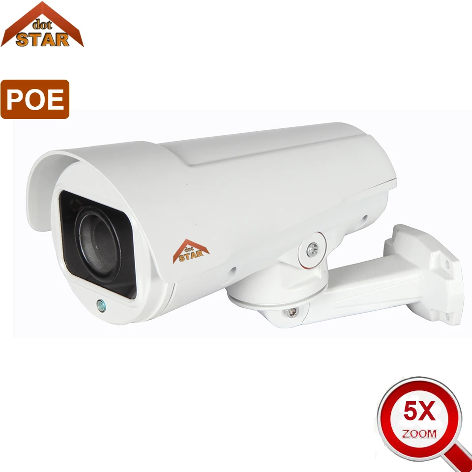 Stardort IP Камера PoE 2MP HD на открытом воздухе Водонепроницаемый 5X инфракрасный Ночное видение-камера наружного видеонаблюдения камера onvif CCTV IP