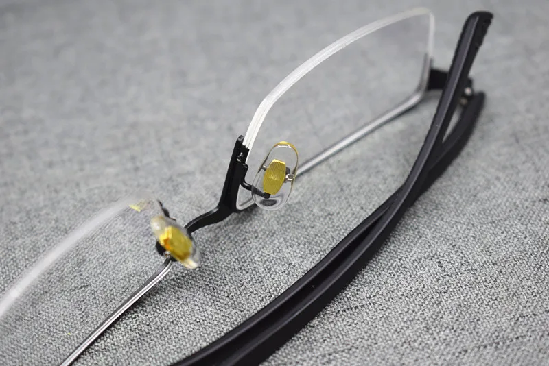 Легкие металлические Полуободковые мужские оправы для очков TR90 Rx able Glasses