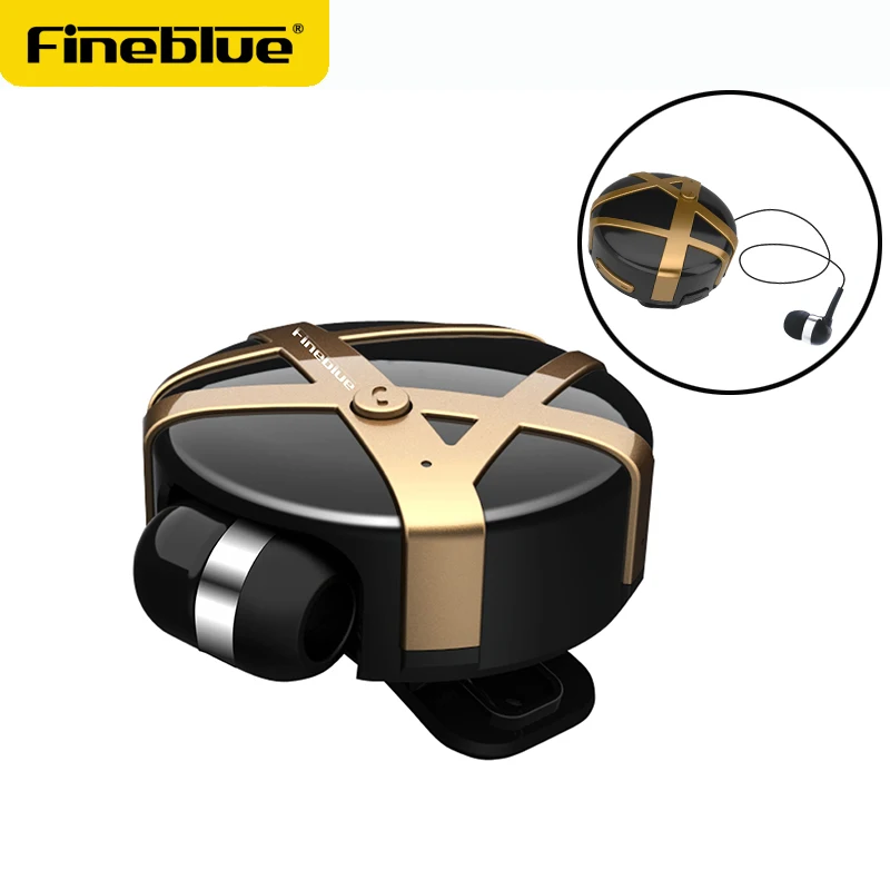 

FINEBLUE FD55 Wireless Bluetooth Earphone scalable Bluetooth Headset Hands-free Earbud with mic Business for Phone