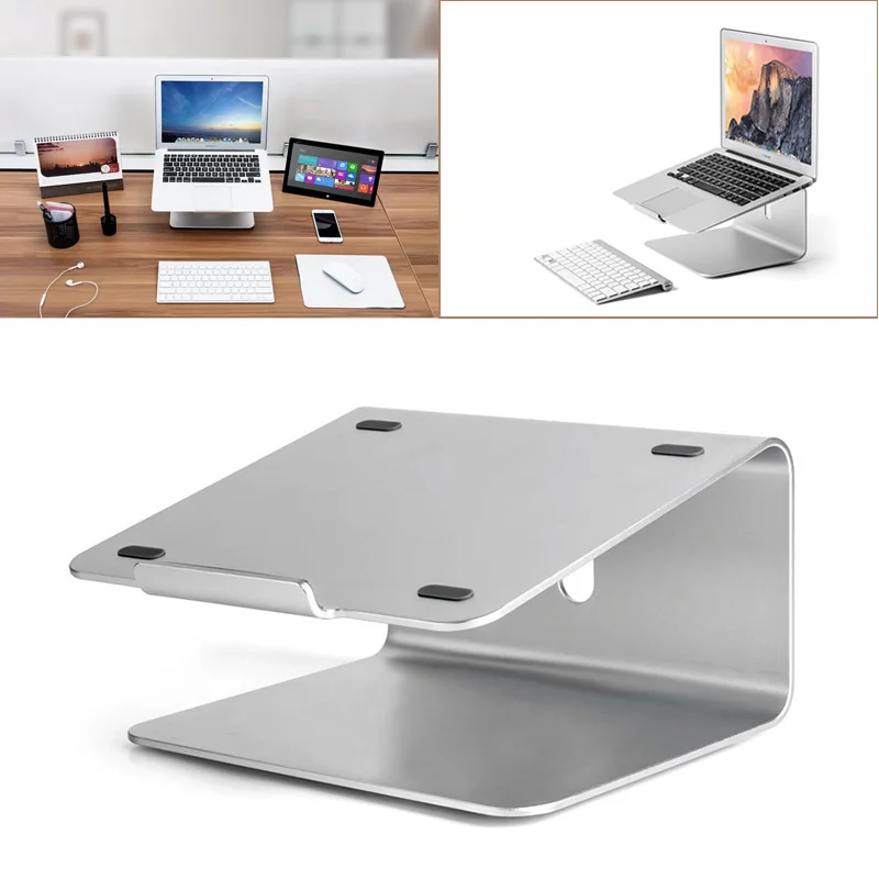 

360 Degree Rotating Adjustable Aluminum Laptop Stand Desk Holder Bracket for 11-17 inch Notebook Tablet Holder EM88