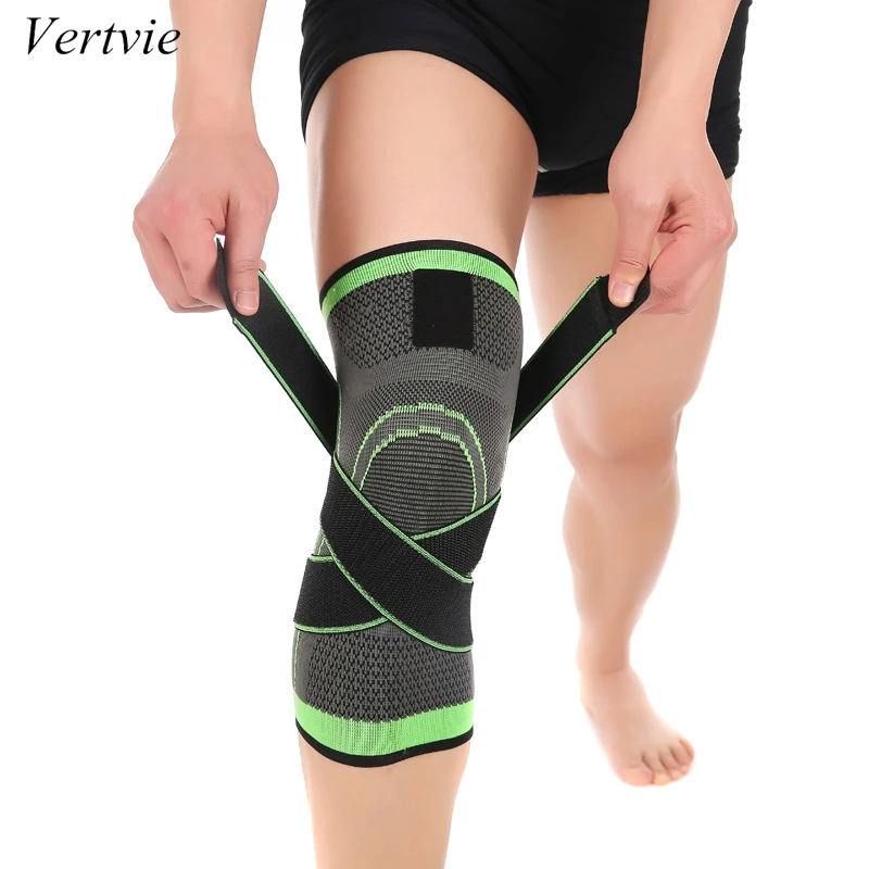 

vertvie Professional Protector Breathable Bandage Knee Pad Sports Knee Safety Support Gym Basketball Tennis Running Knee Brace