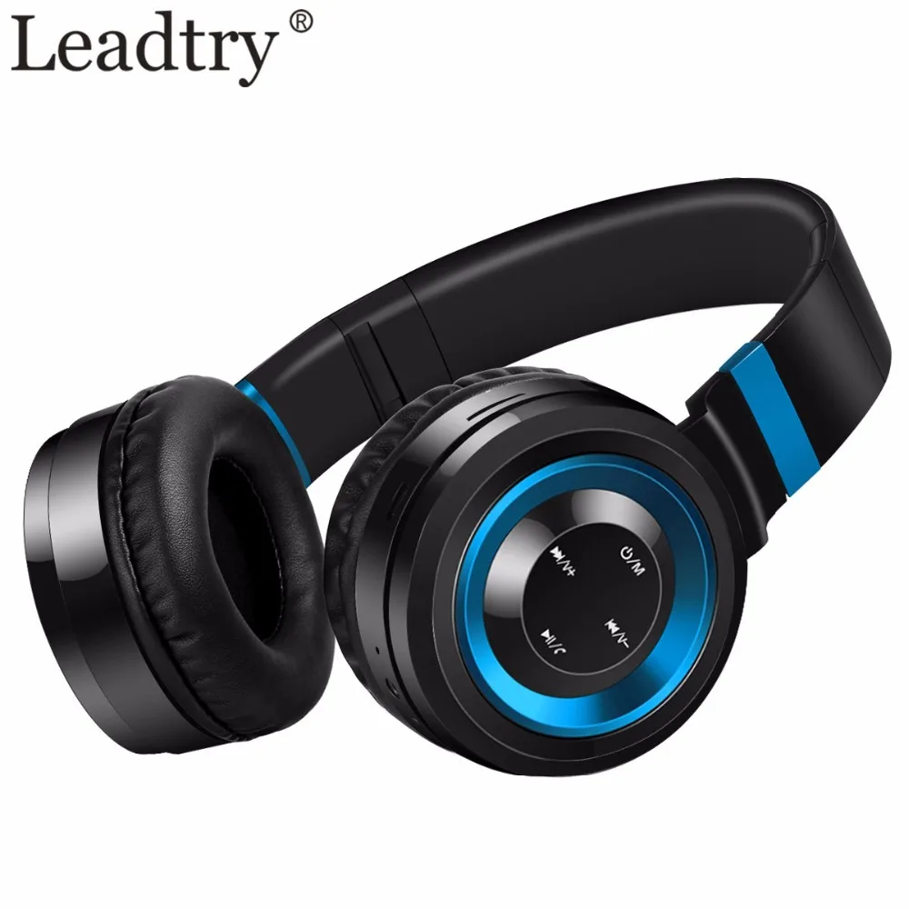 Leadtry P6 Беспроводной гарнитуры Bluetooth наушники с микрофоном Поддержка TF карты FM
