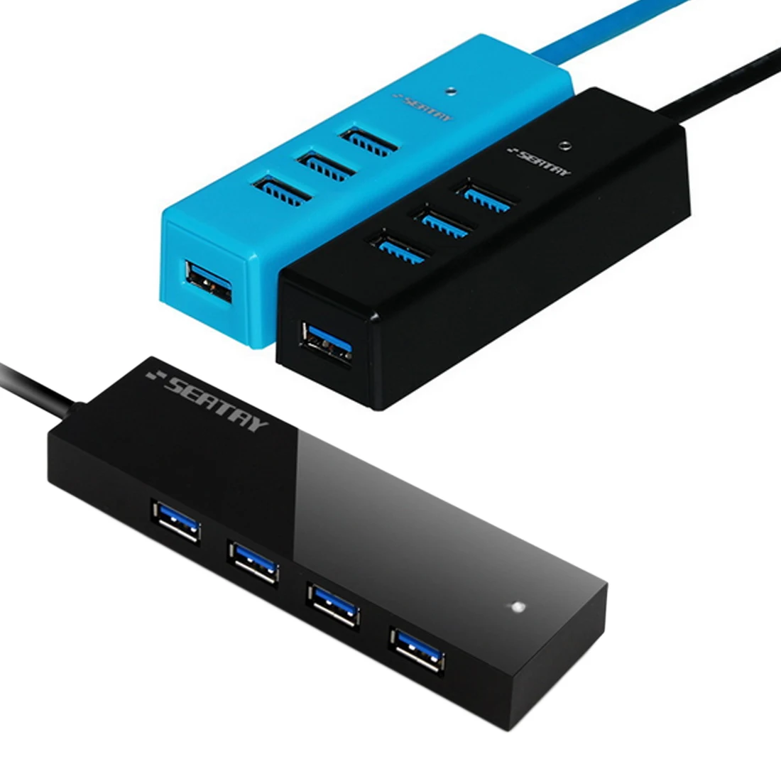 Etmakit أعلى المحمولة USB 3.0 4 منفذ لوحة الوصل USB3.0 الخائن محول فائقة السرعة لأجهزة الكمبيوتر المحمول PC الكمبيوتر مزود طاقة عالي القدرة