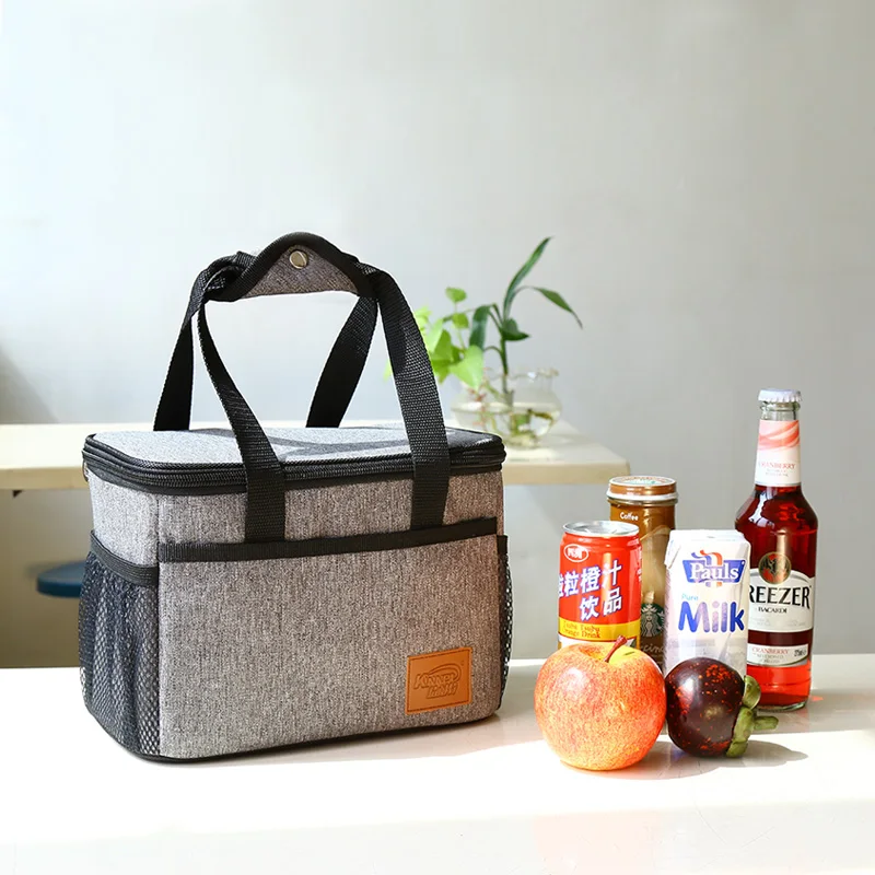 wxfbbaby Insulated Cooler Food Warmer Travel Carry Bag Hot & Cold Food