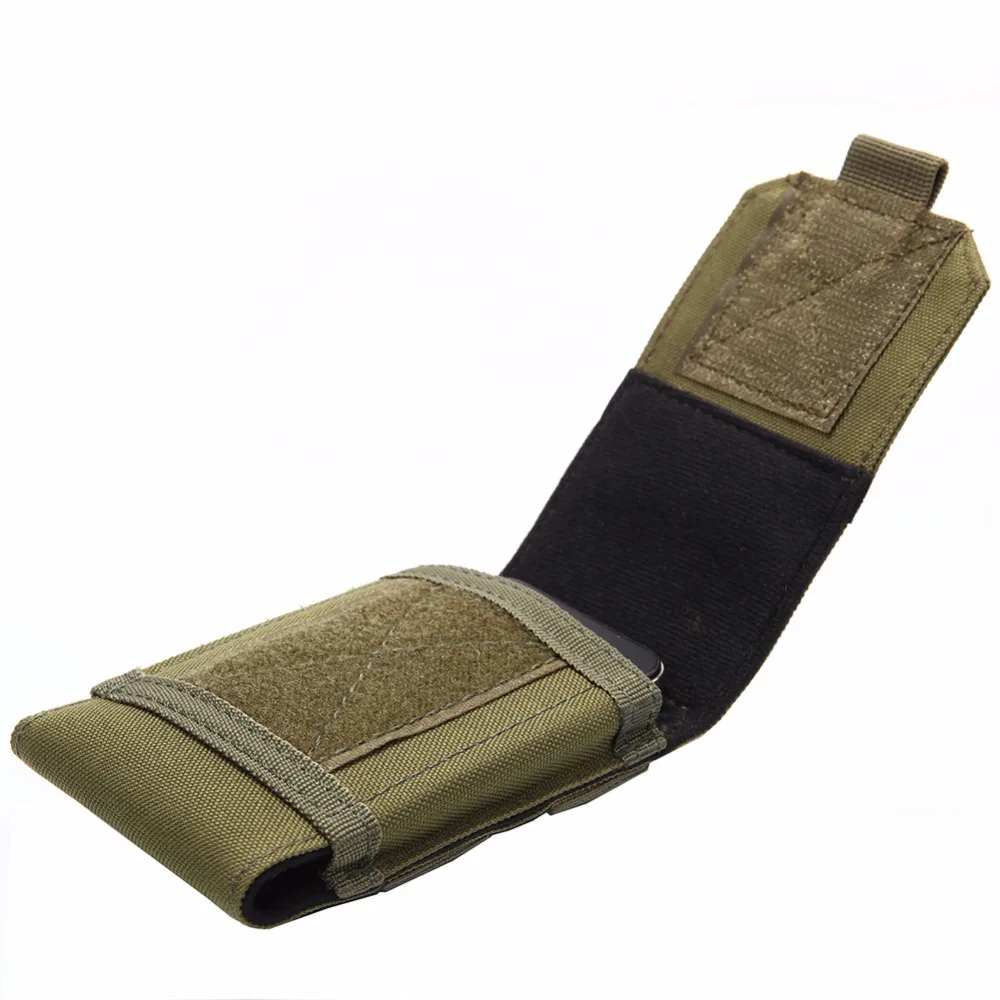 4 5 5 3 inches Tactical Holster MOLLE Army Camo Camouflage Bag Hook Loop Belt Pouch