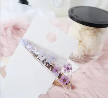 

2019 New Fashion Lady girl small fresh flowers transparent geometric hairpin side clip sweet bangs clip sweet hair accessories