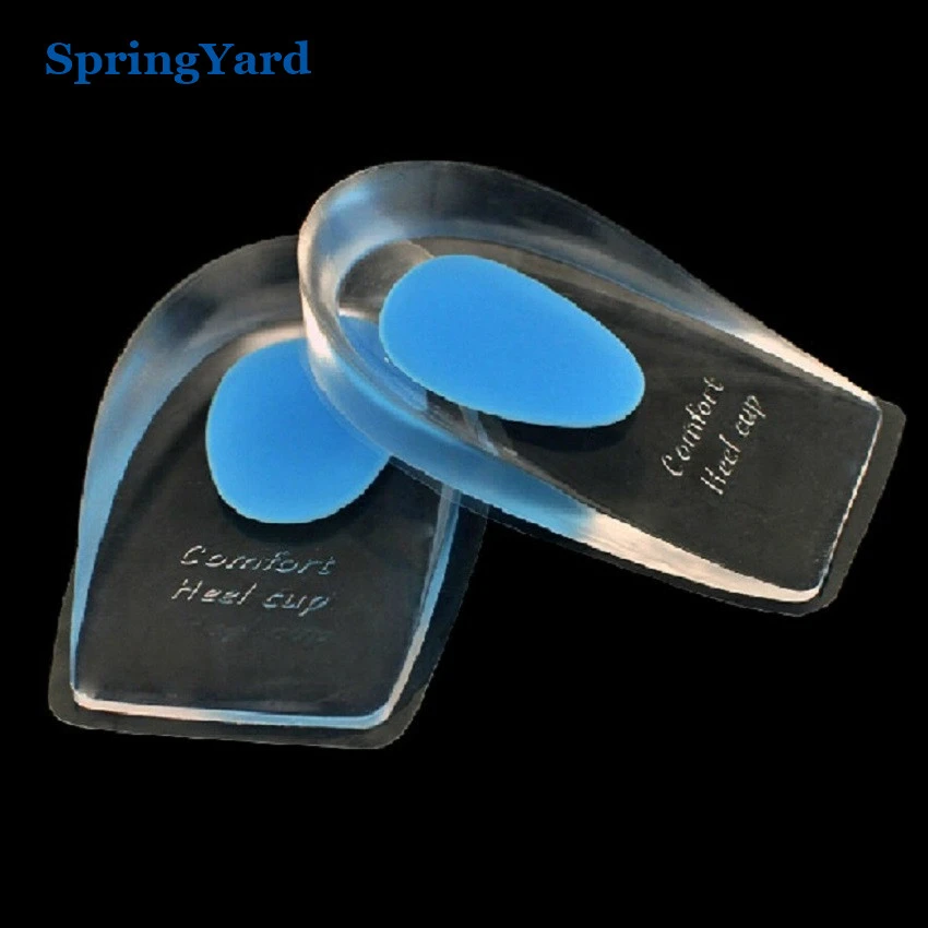 

(2 Size) Gel Shock Absorption Shoe Heel Protectors Heel Cup Heel Cushion Pad Shoe Inserts Insoles