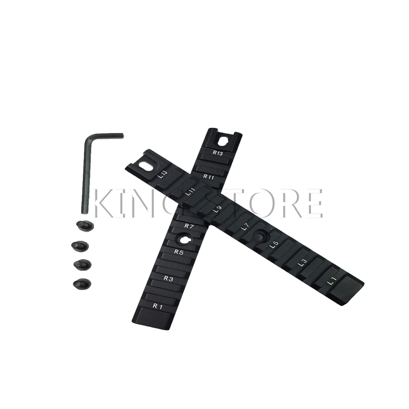 2pcs Long G36 G36C Series Mount Base Ring Picatinny weaver Gun Rail Base 20mm Rail width