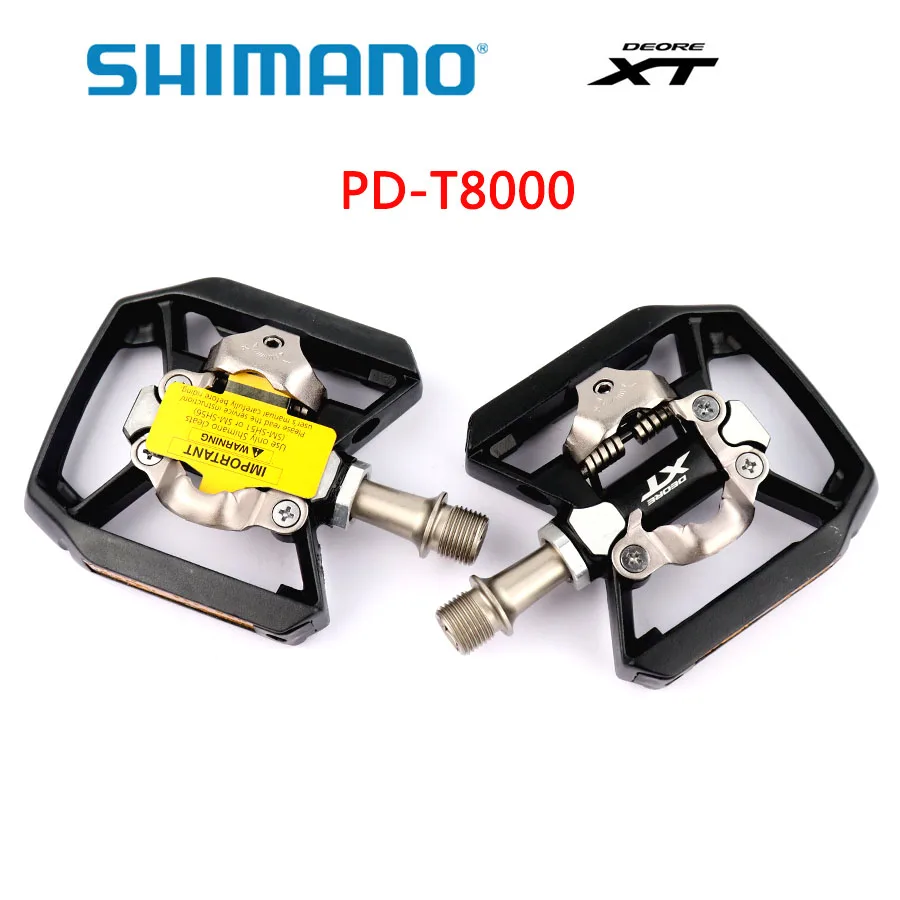 Педали Shimano XT PD T8000 самоблокирующиеся педали для велосипеда MTB велосипедные
