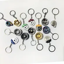 Реальный со Звуком Свистка турбо брелок рукав подшипник спиннинга авто часть Модель турбины Турбокомпрессор брелок кольцо брелока брелок