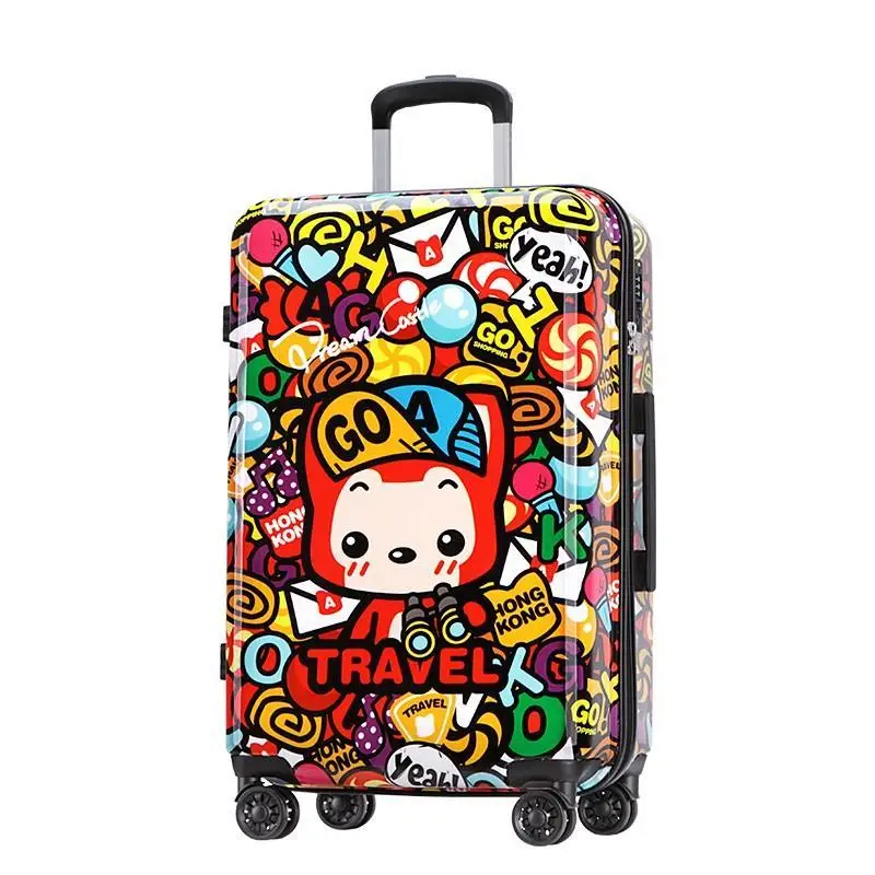 

20"24"inch colorful fashion wheels travel de viaje con ruedas envio gratis maletas suitcase koffer valiz rolling luggage