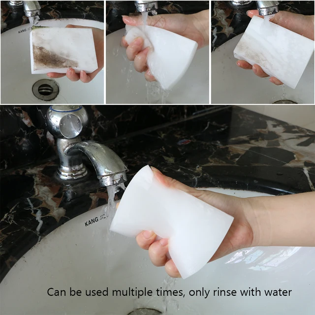 3Pcs/pack Nano Magic Sponge Car Body Glass Wash Tool Auto Care Eraser Car Cleaning Sponges Kitchen Office Bathroom Cleaner