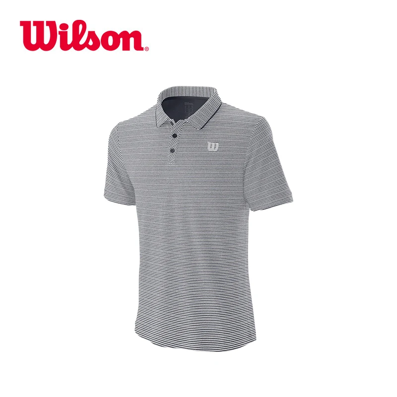 

Original Wilson Sweaty Men Polo Shirt Training Tennis Shirt Men Man Polo T Shirt