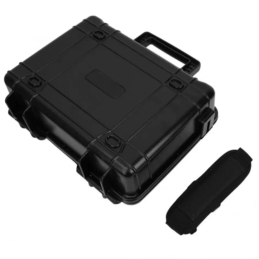 

PC-2809 Portable Waterproof Sponge Padding Action Camera Storage Holder Case Box L274*W218*H93mm
