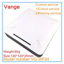 2 шт./лот формы инъекции распределительная коробка IP54 корпус из АБС-пластика в виде ракушки diy 120*120*25 мм для сигнала launcher оборудования